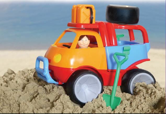 Abenteuerfahrzeug Sand Spiel und Spass