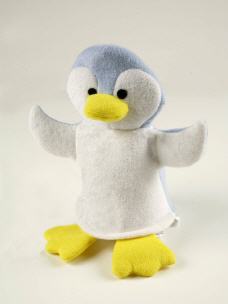 Waschhandschuh Pinguin